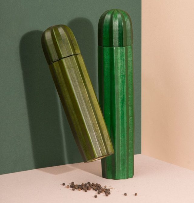 Salière et poivrière Cacti Vert | DOIY - 55€